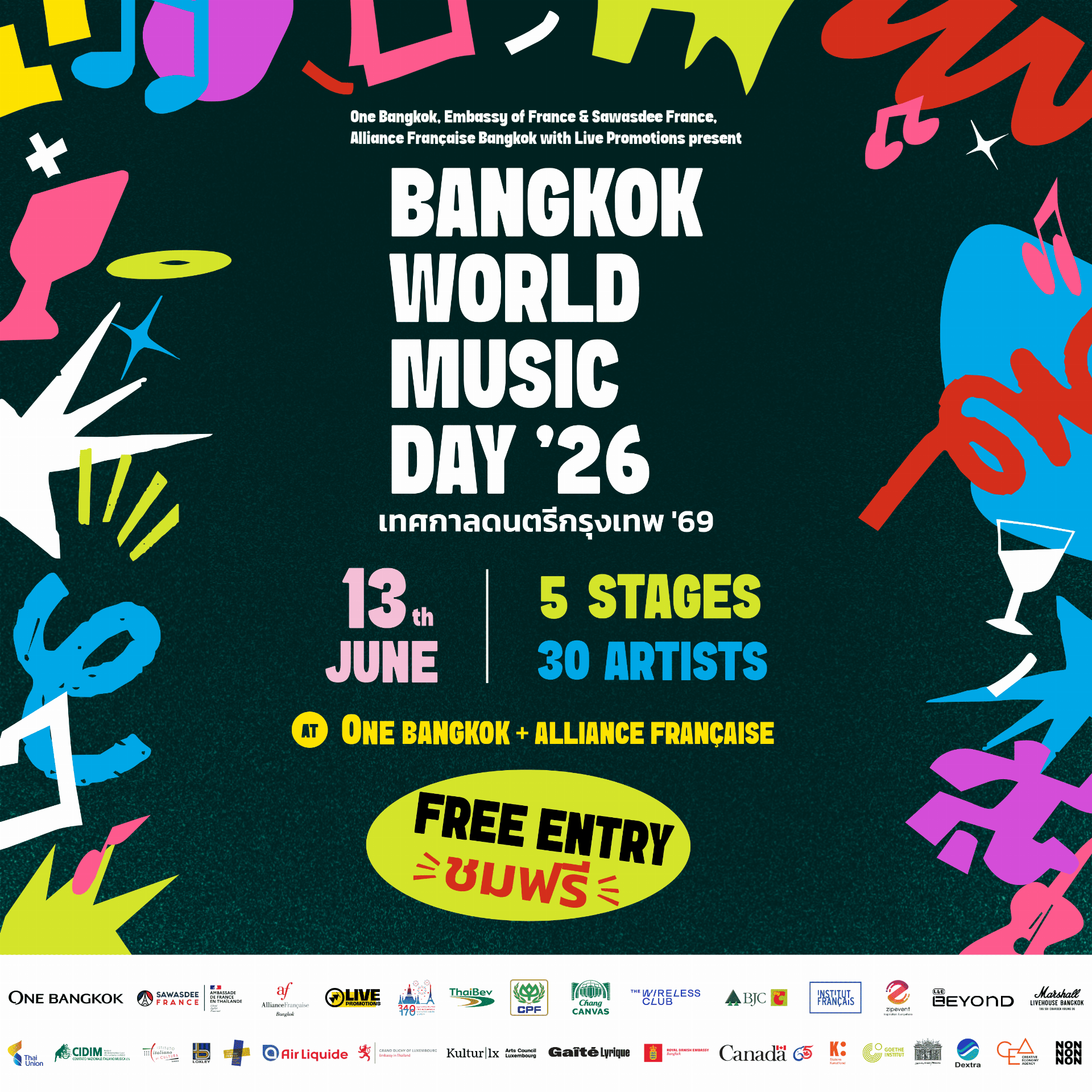 Bangkok World Music Day ’26